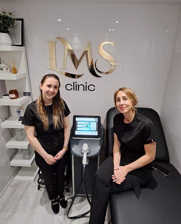Lisa and Beth at LMS Clinic